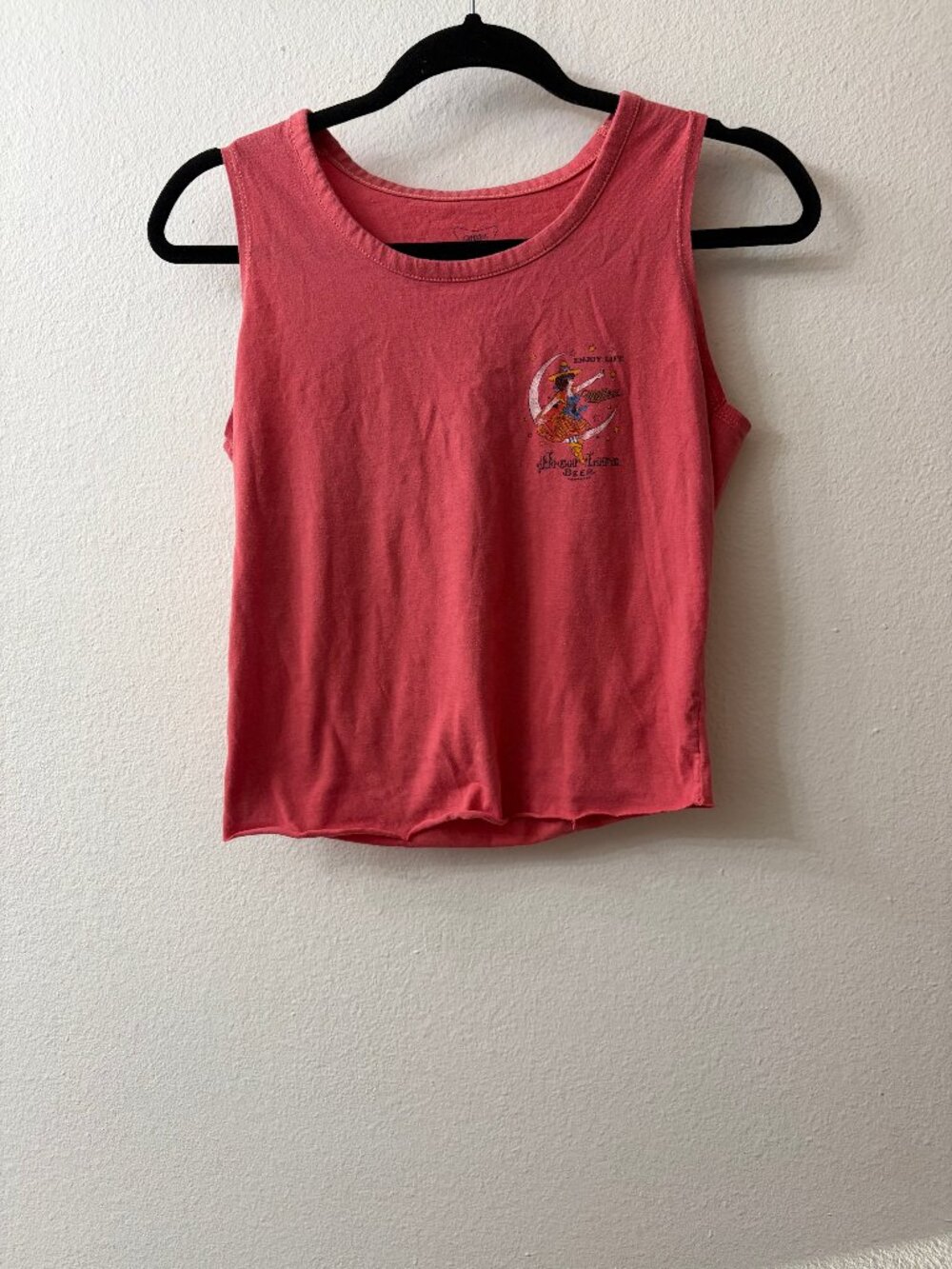 Miller High Life Cropped Graphic Tank